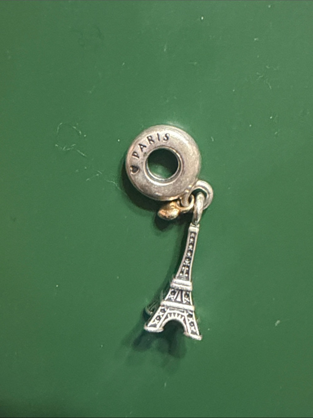 Pandora Paris Eiffel Tower Dangle Charm - Sterling Silver 925 - Picture 3 of 3